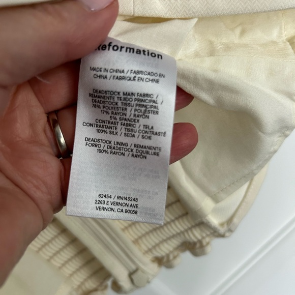 Reformation  NEW Size 4 Melanie Sleeveless Top - Picture 10 of 11
